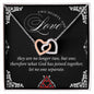 Two Become One - Interlocking Hearts Necklace