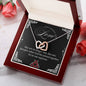 Two Become One - Interlocking Hearts Necklace