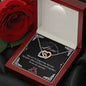 Two Become One - Interlocking Hearts Necklace