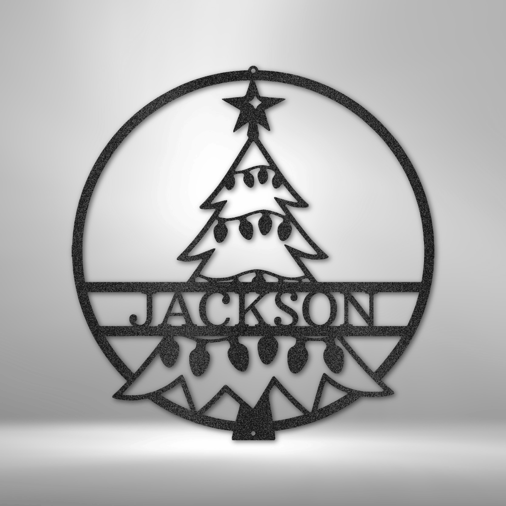 CustomChristmasTreeSign-Blk